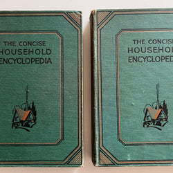 The Concise Household Encyclopedia 2 Volume Hardcovers