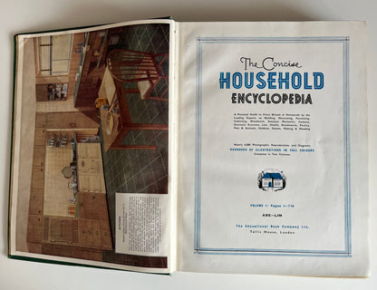 The Concise Household Encyclopedia 2 Volume Hardcovers