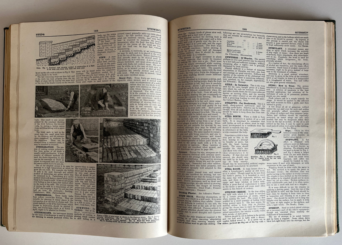 The Concise Household Encyclopedia 2 Volume Hardcovers