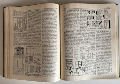 The Concise Household Encyclopedia 2 Volume Hardcovers