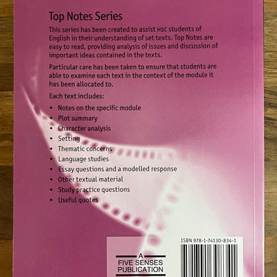 Top Notes: William Shakespeare's King Richard III & Al Pacino's Looking for Richard, HSC Advanced English Module A 2009-2012