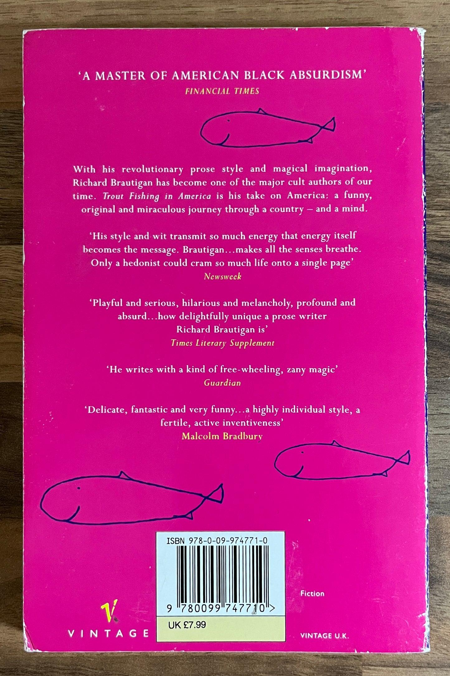 Trout Fishing in America by Richard Brautigan (Vintage Books)