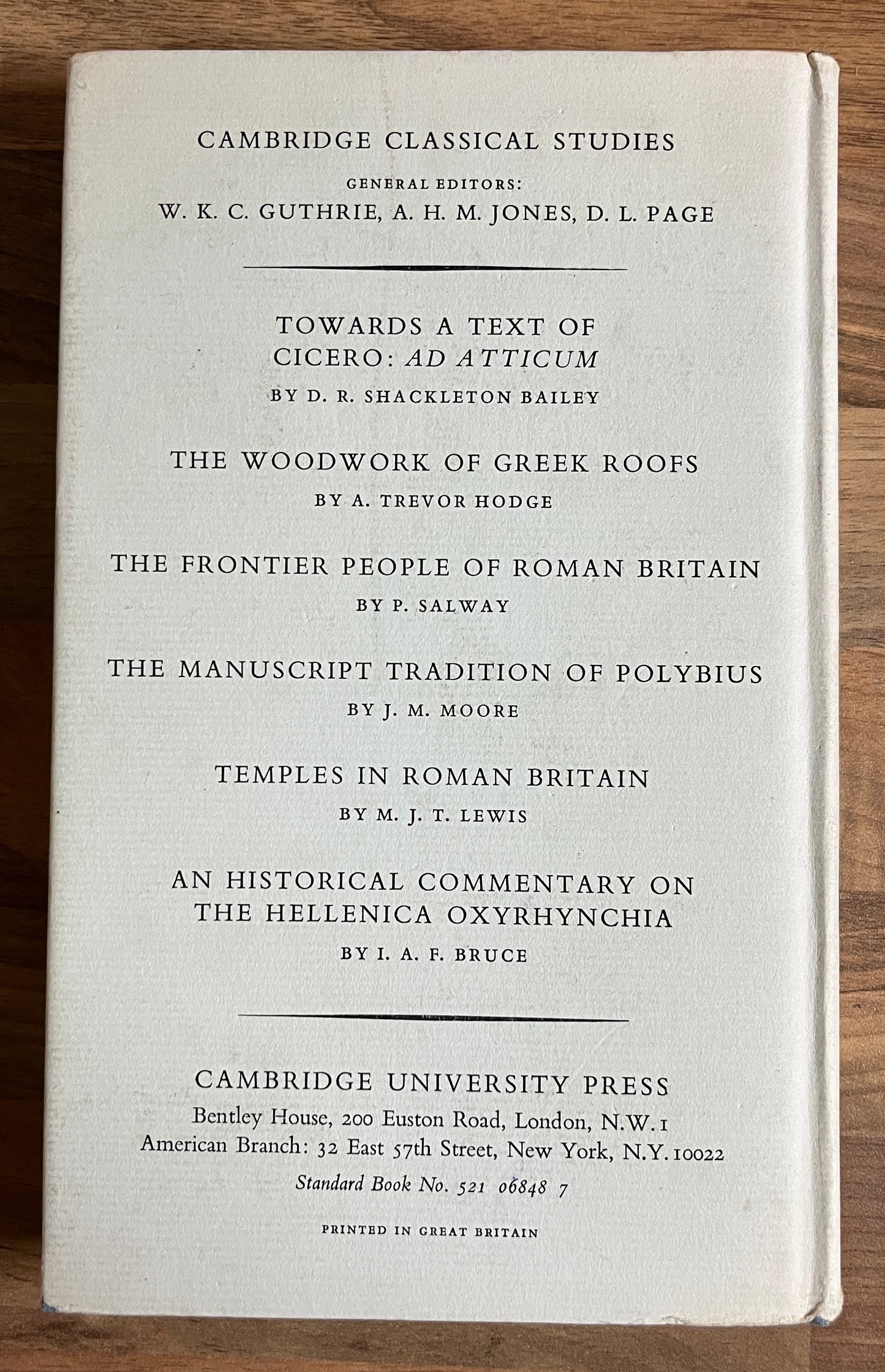 Libertas as a Political Idea at Rome during the Late Republic & Early Principate by CH. Wirszubski, Cambridge Classical Studies