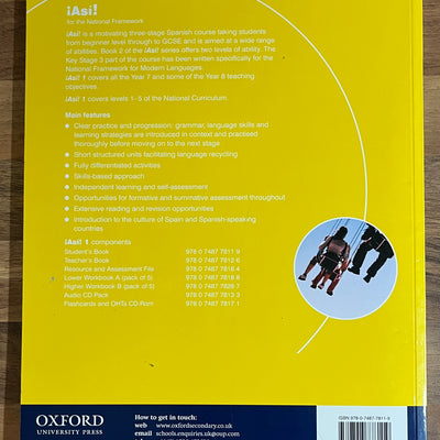 Asi! 1 for the National Framework by Mike Calvert & Helena Gonzalez-Florido