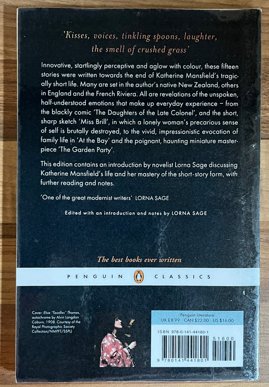 The Garden Party and Other Stories by Katherine Mansfield (Penguin Classics)