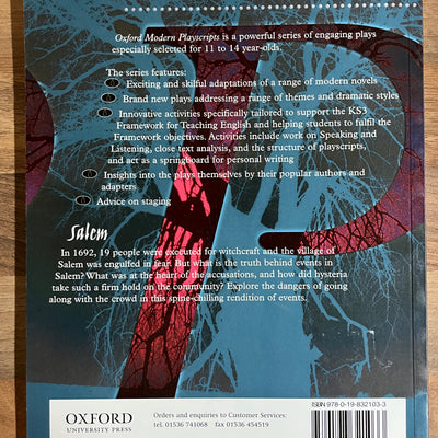 Oxford Playscripts: Salem by David Calcutt