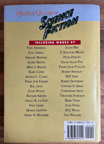 GREAT TALES OF SCIENCE FICTION Compiled by Robert Silverberg & Martin Greenberg HC/DJ