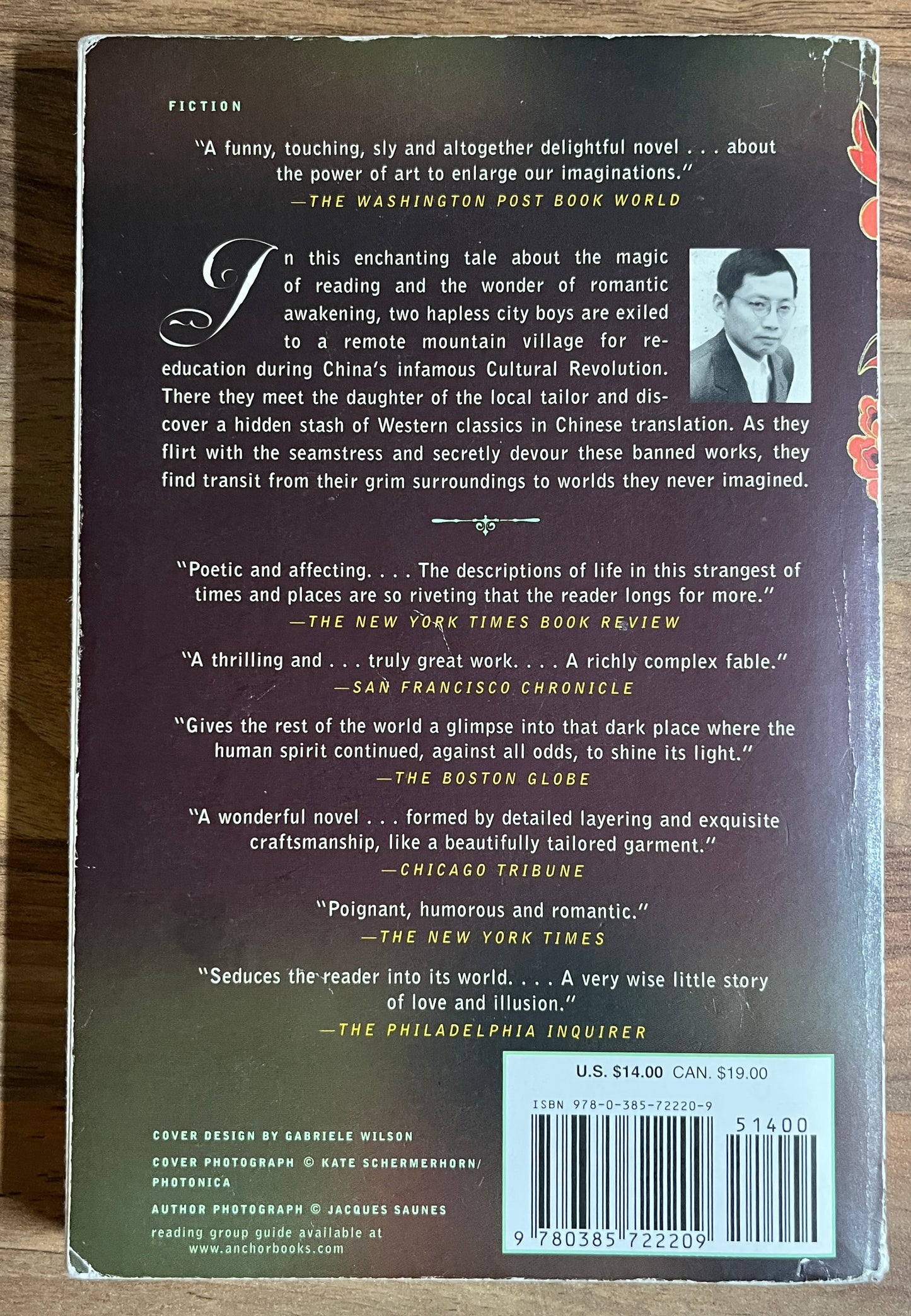 Balzac and the Little Chinese Seamstress by Dai Sijie (Anchor Books)