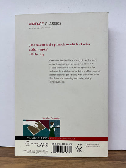 Northanger Abbey by Jane Austen (Vintage)