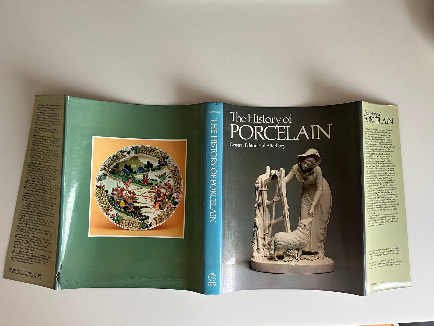 The History of Porcelain - General Editor Paul Atterbury Hardcover/Dust Jacket