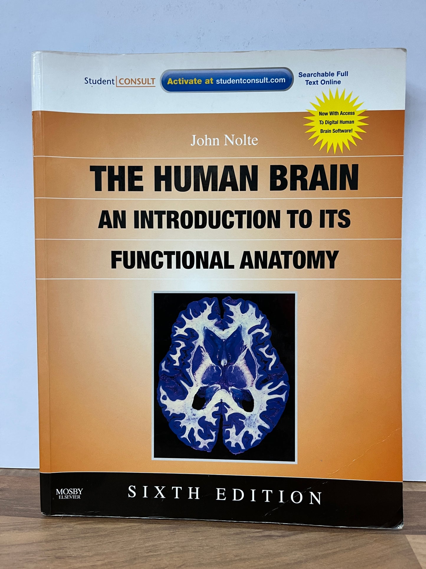 The Human Brain: An Introduction to its Functional Anatomy, 6th Ed. by John Nolte