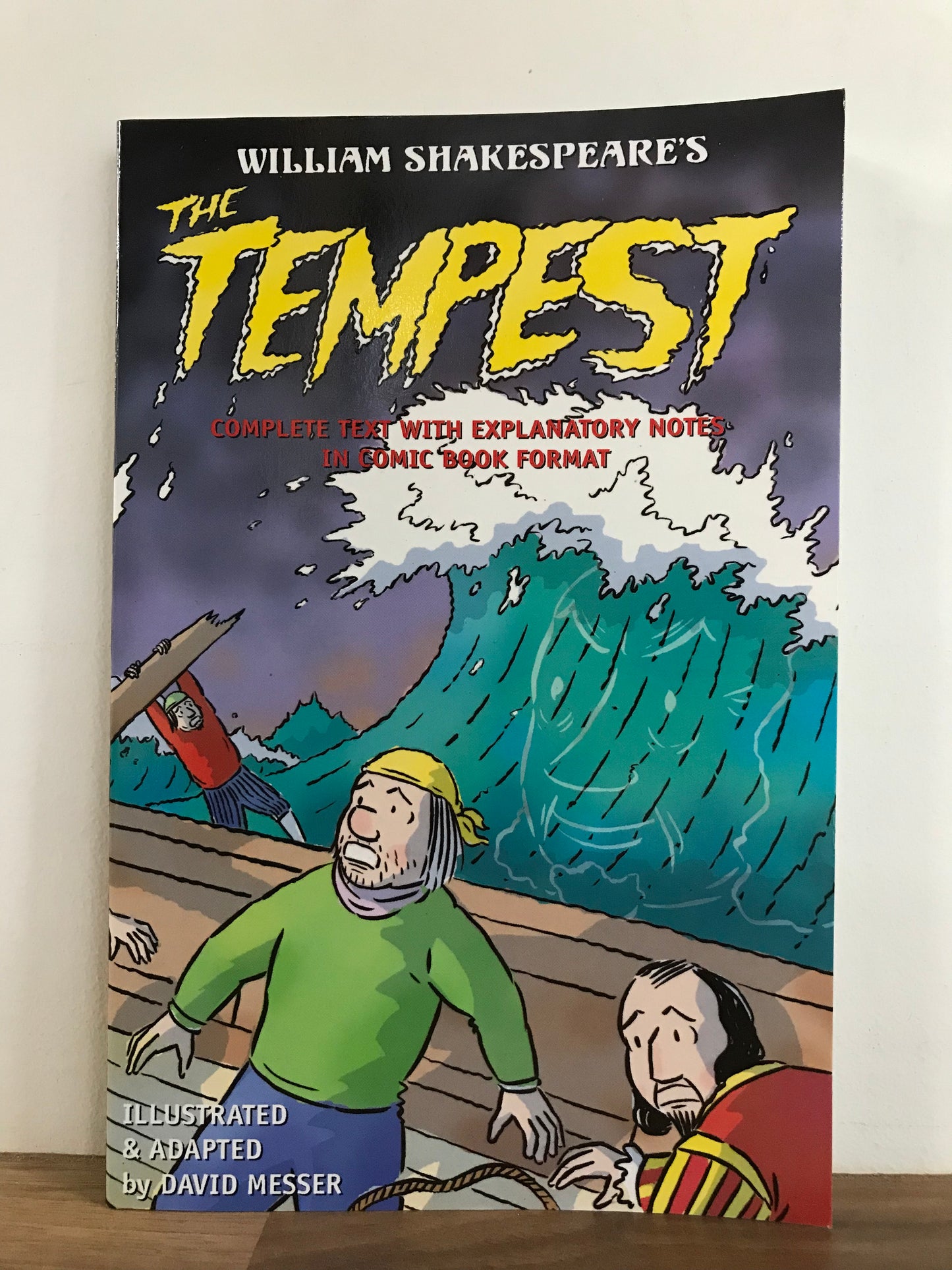 William Shakespeare's The Tempest: Complete Text with Explanatory Notes in Comic Book Form