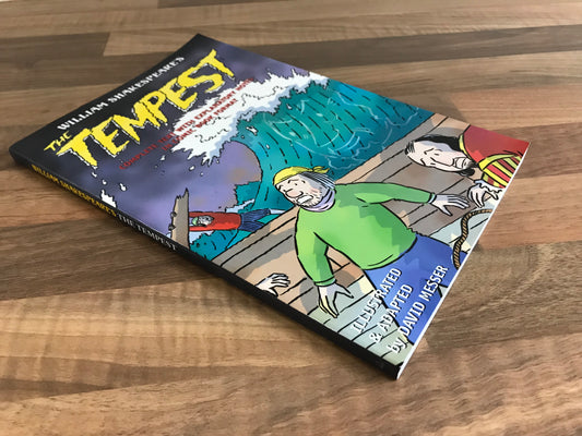 William Shakespeare's The Tempest: Complete Text with Explanatory Notes in Comic Book Form