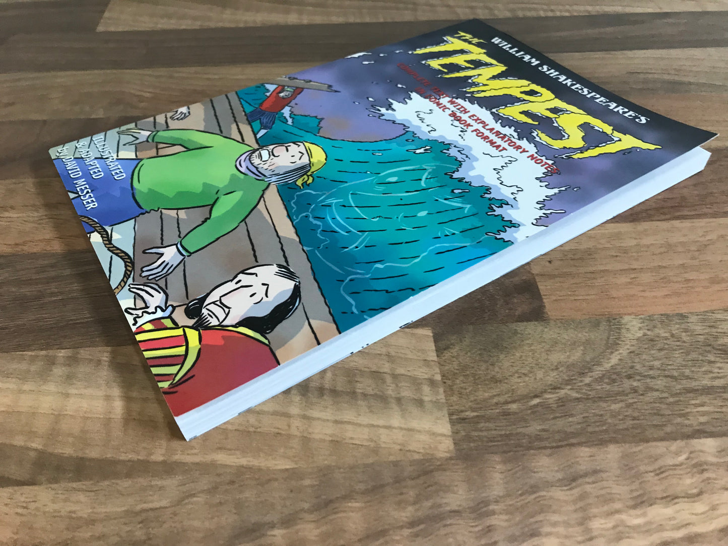 William Shakespeare's The Tempest: Complete Text with Explanatory Notes in Comic Book Form