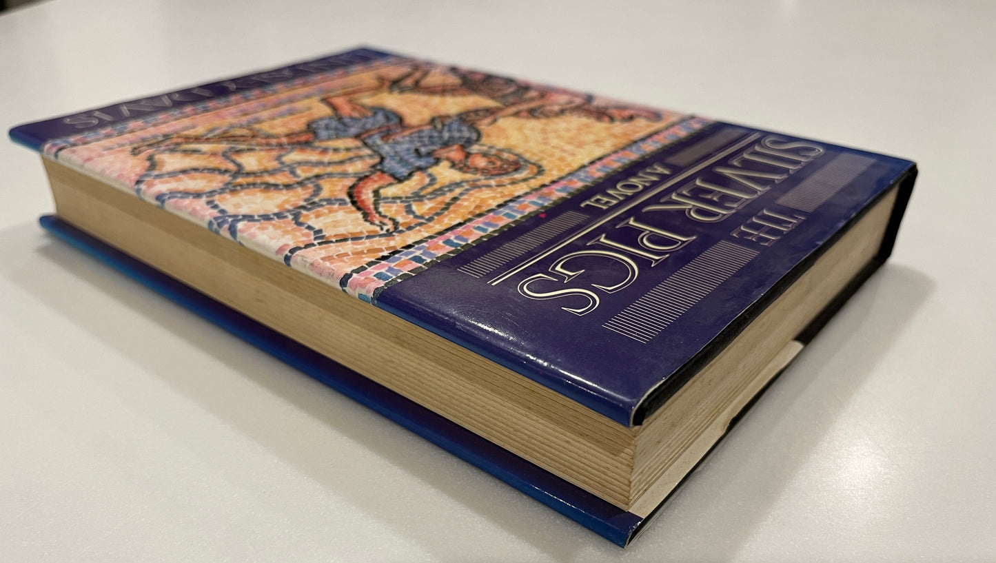 The Silver Pigs by Lindsey Davis Hardcover/Dust Jacket, 1st UK Edition/1st Printing