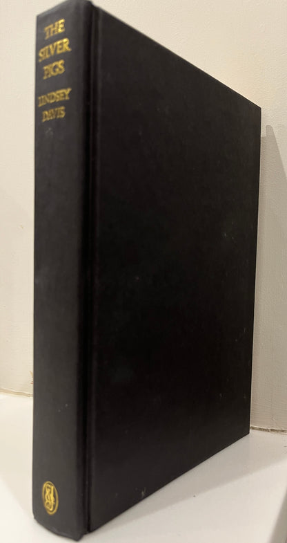 The Silver Pigs by Lindsey Davis Hardcover/Dust Jacket, 1st UK Edition/1st Printing