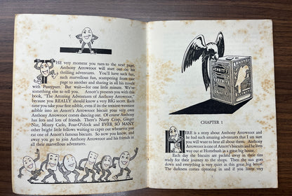 Arnott’s ‘the amazing adventures of Anthony Arrowroot’, Children's Book *Rare*