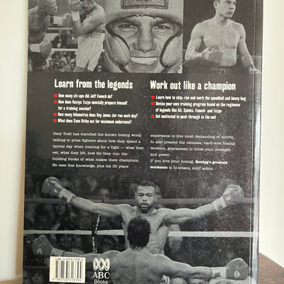 Boxing's Greatest Workouts by Gary Todd (Gift inscription from author)