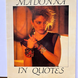 Madonna in Quotes by Ann Child VGC *SCARCE*