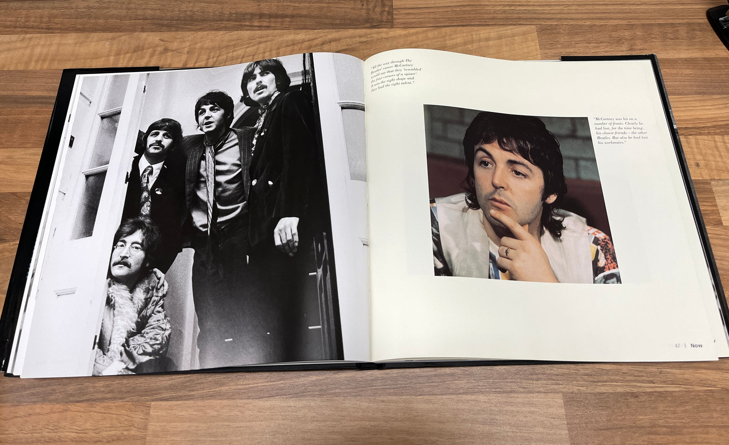 Paul McCartney Now & Then by Tony Barrow & Robin Bextor HC/DJ (review copy)