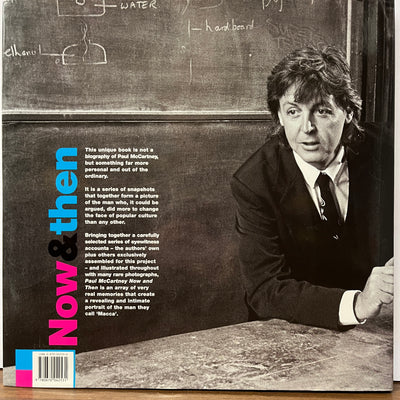 Paul McCartney Now & Then by Tony Barrow & Robin Bextor HC/DJ (review copy)