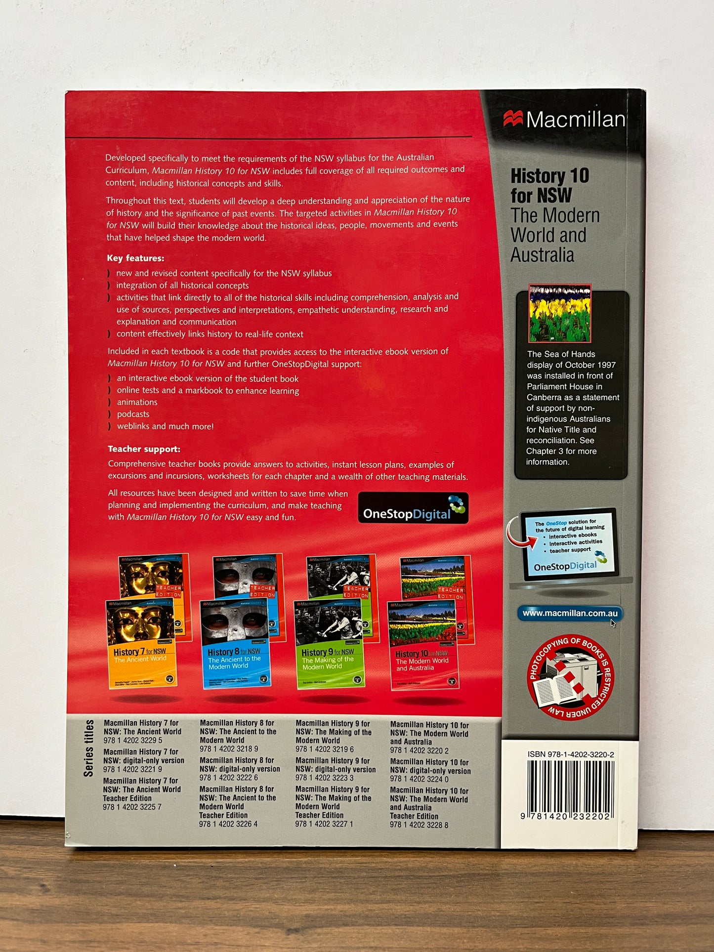 Macmillan History 10 for NSW: The Modern World and Australia Textbook