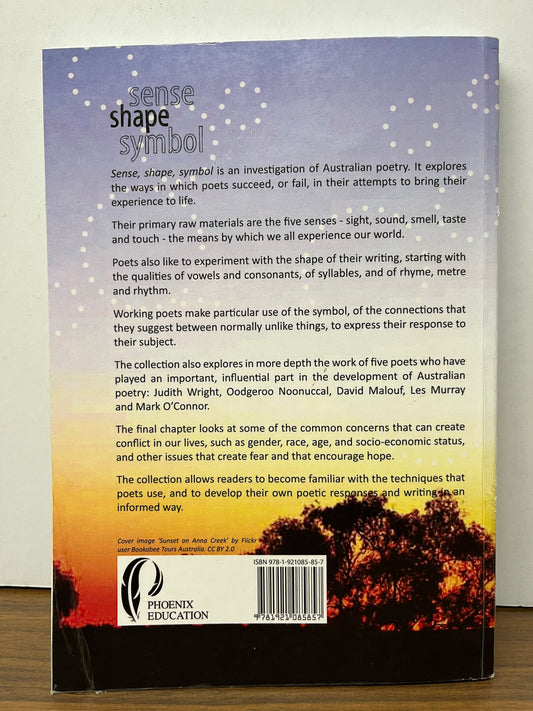 Sense Shape Symbol: An Investigation of Australian Poetry Edited by Brian Keyte