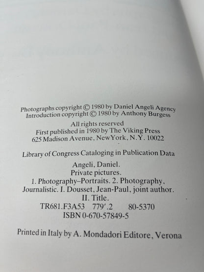 Private Pictures by Daniel Angeli & Jean-Paul Dousset