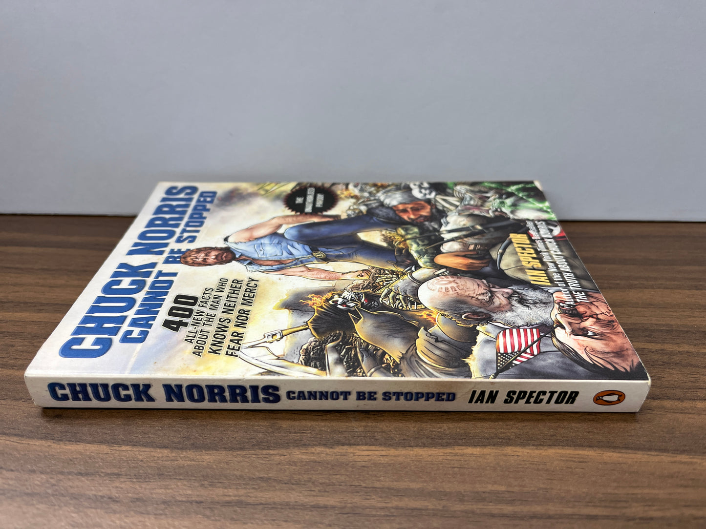 Chuck Norris Cannot be Stopped: 400 All-new Facts About the Man Who Knows Neither Fear Nor Mercy by Ian Spector
