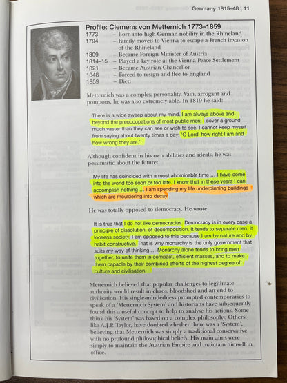 Unification of Germany 1815-1919, 3rd Edition by Alan Farmer & Andrina Stiles