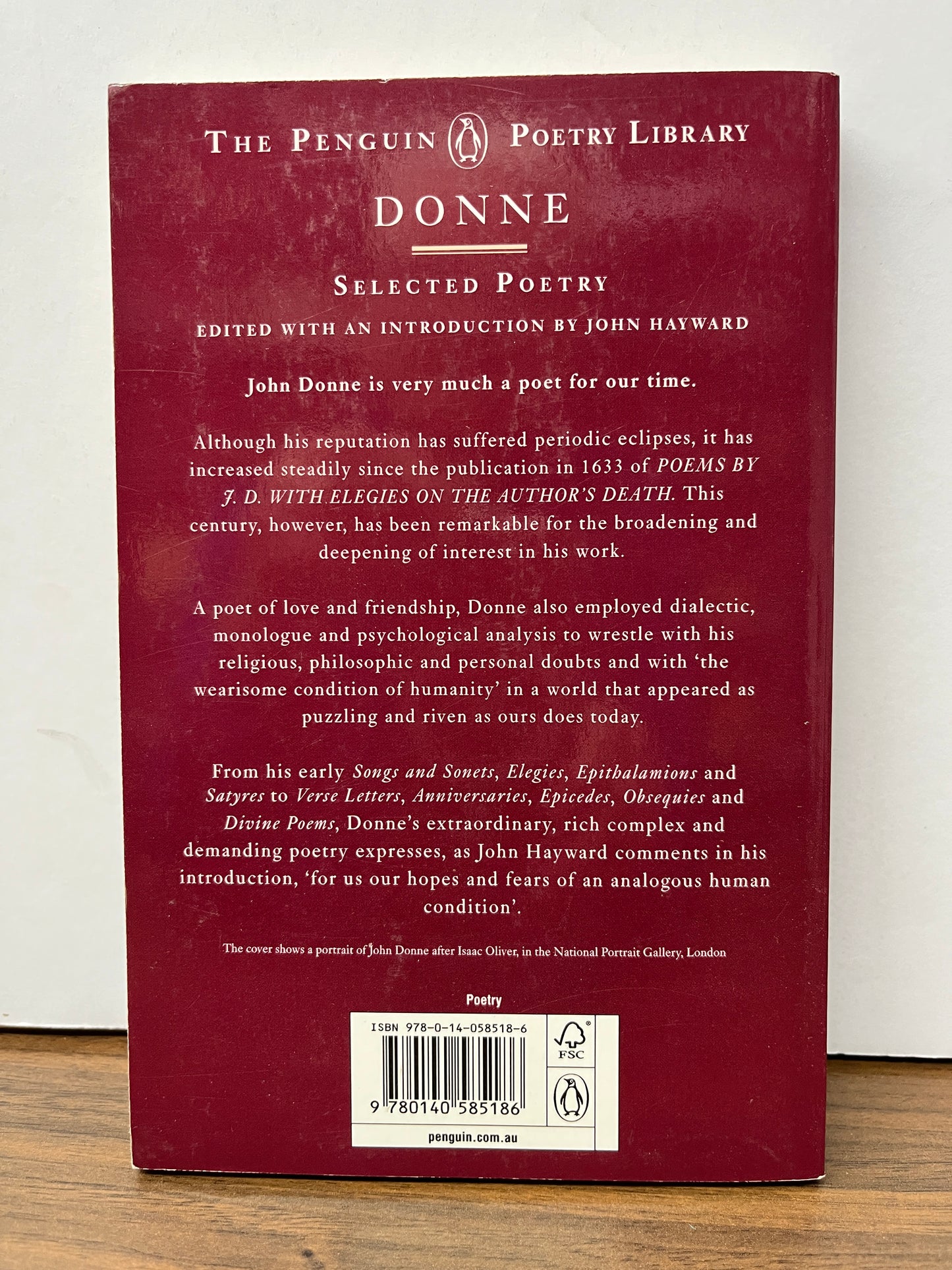 John Donne: Selected Poetry (The Penguin Poetry Library)