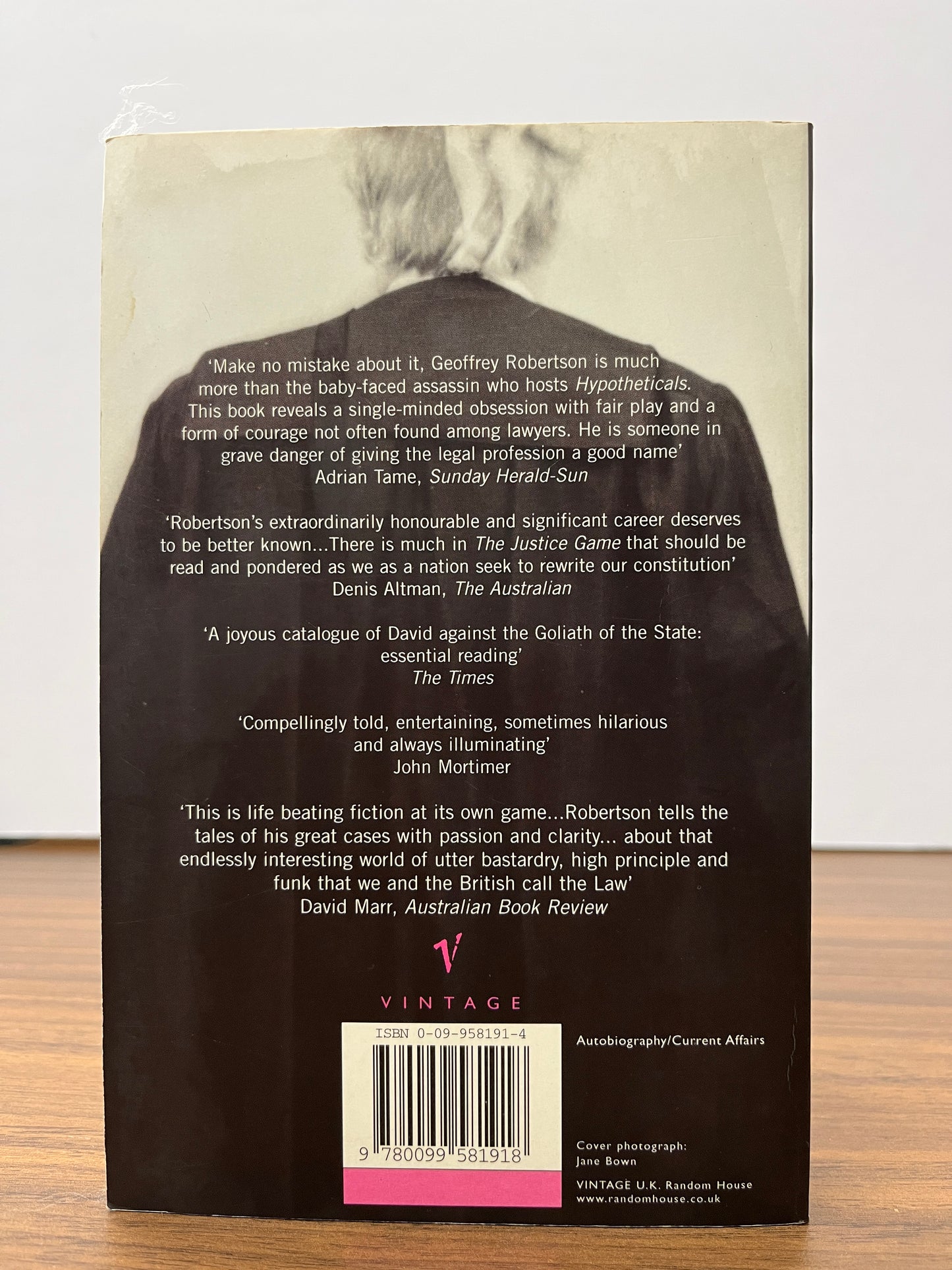 The Justice Game by Geoffrey Robertson