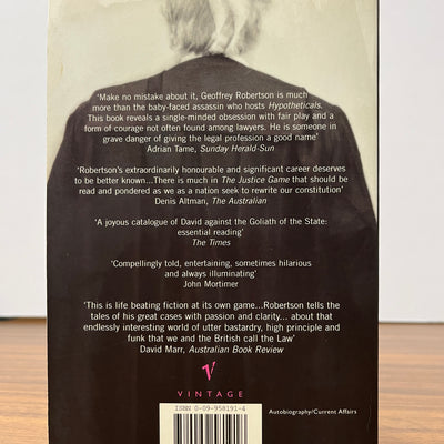 The Justice Game by Geoffrey Robertson