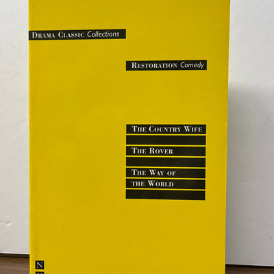 Restoration Comedy (The Country Wife; The Rover; The Way of the World) (Currency)