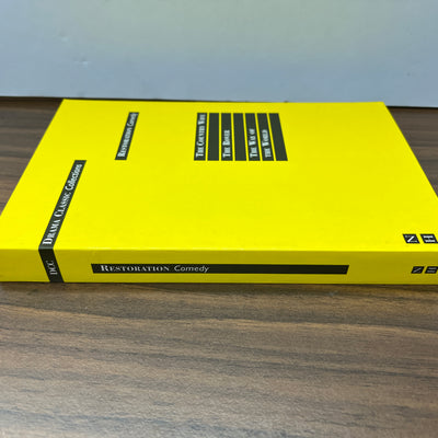 Restoration Comedy (The Country Wife; The Rover; The Way of the World) (Currency)