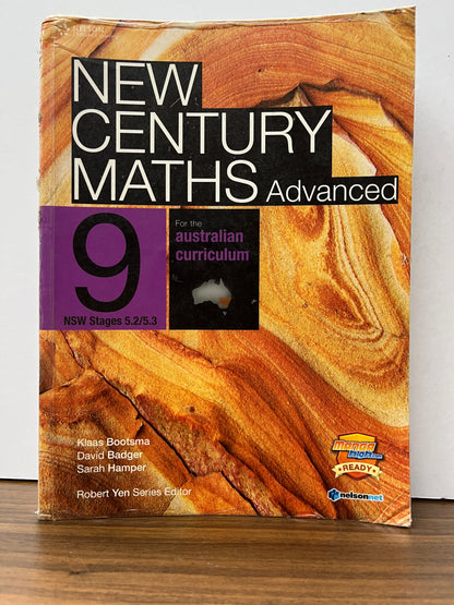 New Century Maths Year 9 for the Australian Curriculum (NSW Stages 5.2/5.3) (Print & eBook)