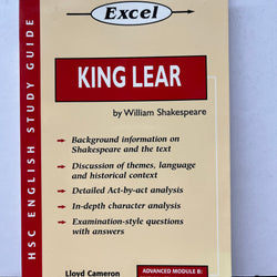 Excel HSC English Study Guide: King Lear by William Shakespeare