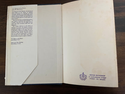 The Influence of the Planets, Astro-Kinetics Volume II (2) by Edward Whitman HC/DJ