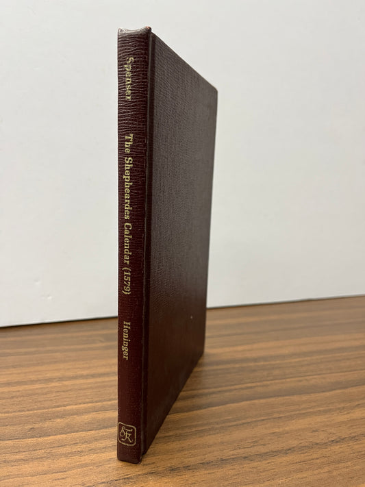 The Shepheardes Calender (1579) by Edmund Spenser (Facsimile, HC) Ex-libris