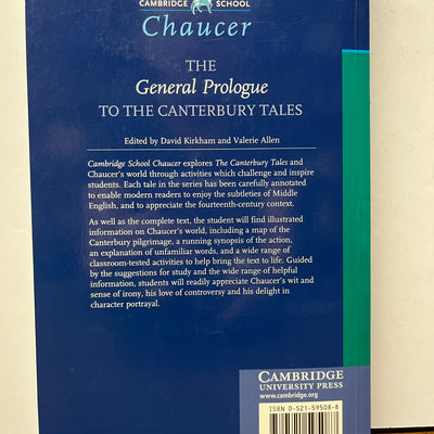 Cambridge School Chaucer: The General Prologue to the Canterbury Tales