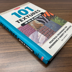 101 Textures in Oil and Acrylic by Mia Tavonatti (Spiral Bound Hardcover)