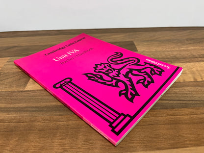 Cambridge Latin Course Unit IVA Teacher's Handbook, 2nd Edition