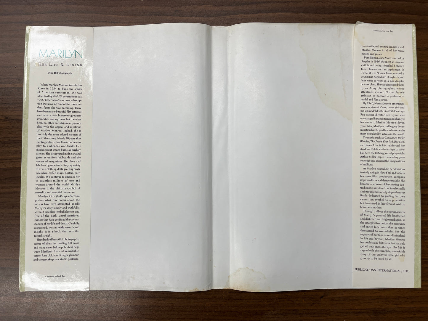 Marilyn Her Life & Legend by Susan Doll (Hardcover/Dust Jacket)