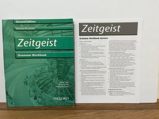 Zeitgeist: Grammar Workbook AS & A2 & CD, 2nd Ed. + Grammar Workbook Answers