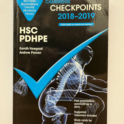 Cambridge Checkpoints 2018-2019 HSC PDHPE Study Guide for students and teachers (Current)