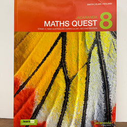 Jacaranda Maths Quest 8 Stage 4 NSW AC Student Book, 2nd Edition  (ex-libris)