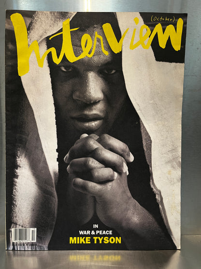 Andy Warhol Interview Magazine - Mike Tyson, October 1990
