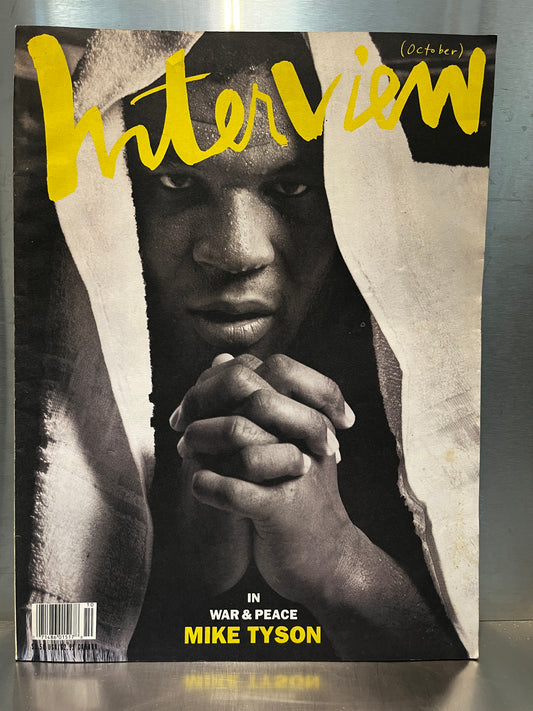 Andy Warhol Interview Magazine - Mike Tyson, October 1990