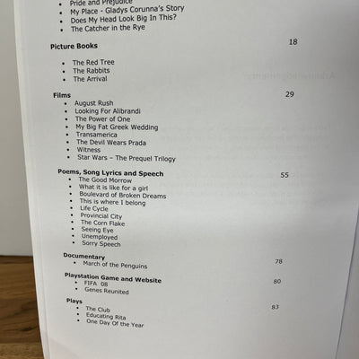 A Student’s Guide to Related Text Belonging Area of Study HSC English by Rigas & Mazzolini