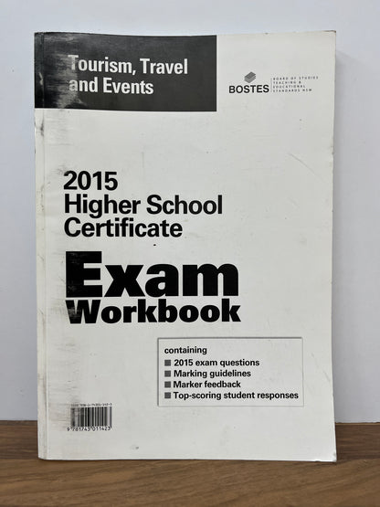 BOSTES (NESA) 2015 HSC Exam Workbook: Hospitality/Tourism, Travel and Events